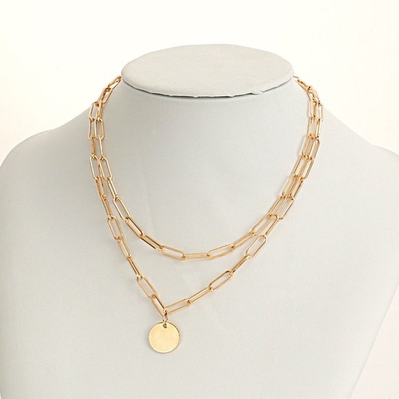 Jewelry - Layered Link Chain Necklace